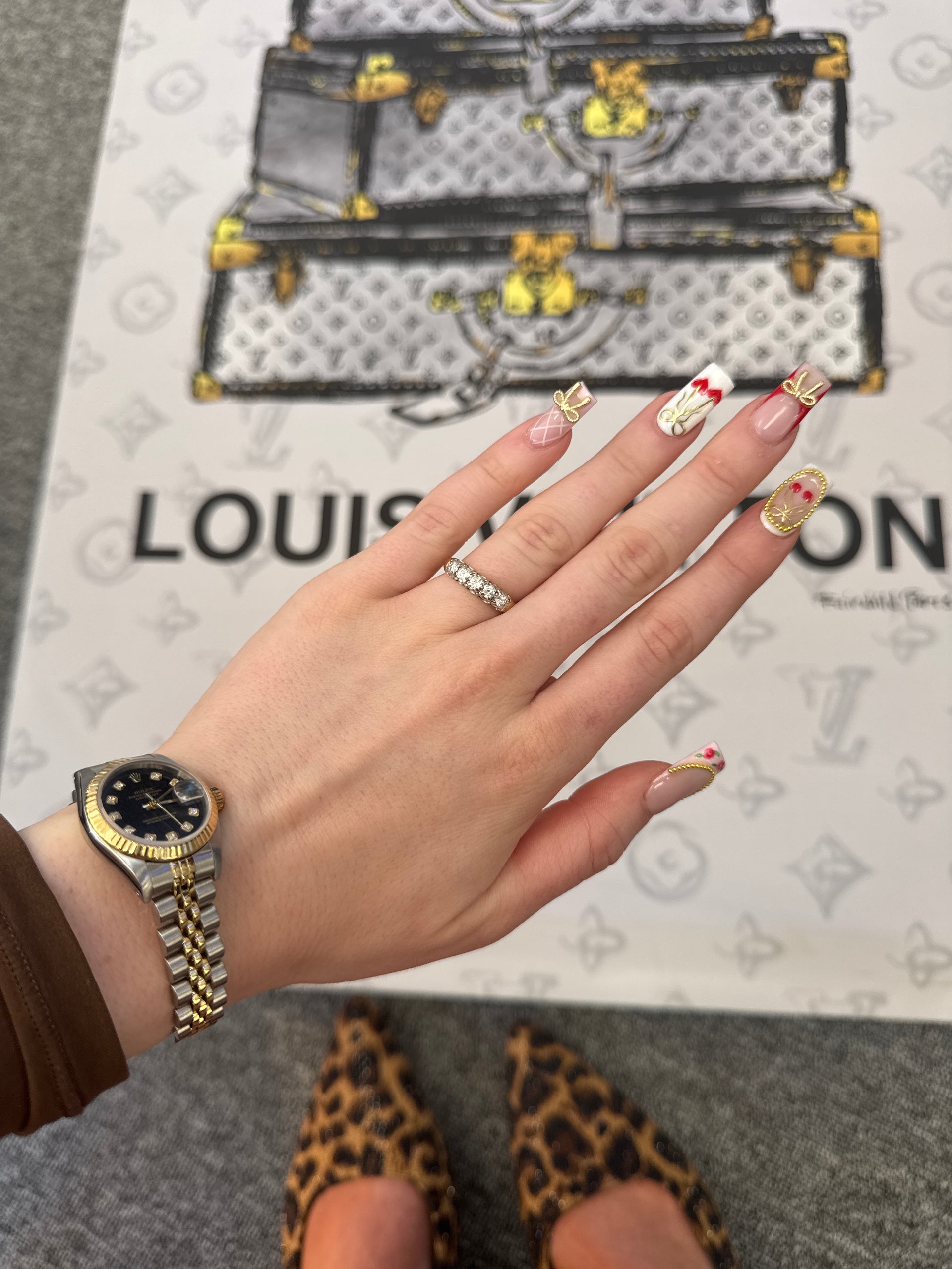 Natural Diamond Band in 14K Yellow Gold