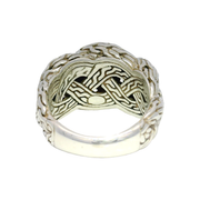 John Hardy Dome Twist Style Ring in Sterling Silver Sz 7.5