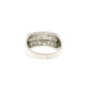 Natural Diamond Fashion Ring in 14K White Gold