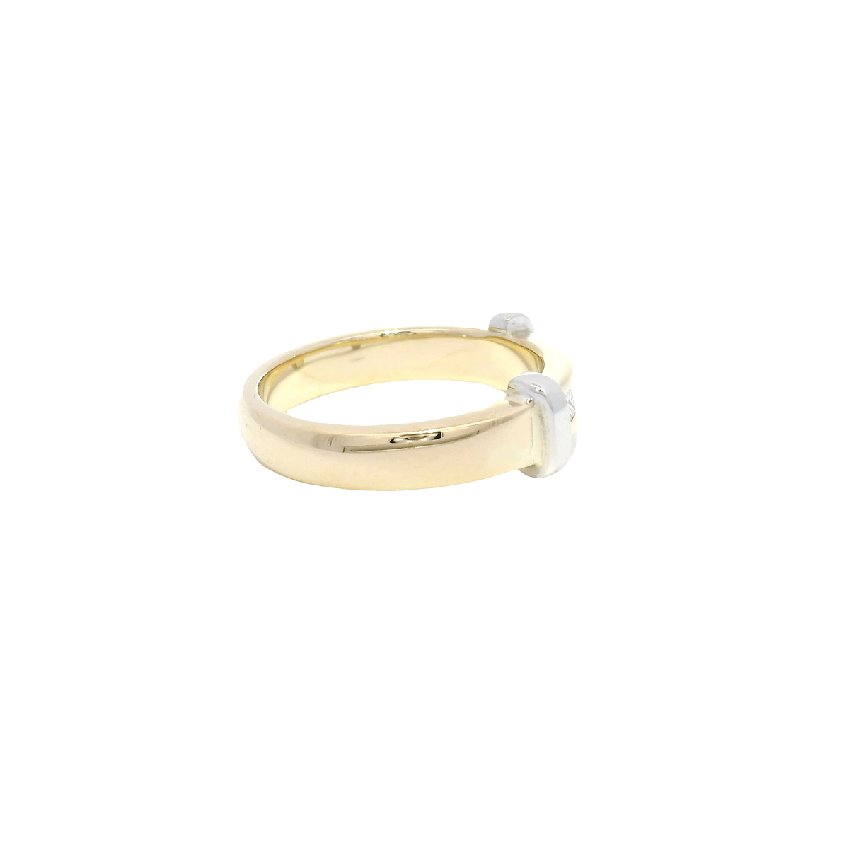 Natural Diamond Fashion Band in 14K Yellow Gold Sz 6