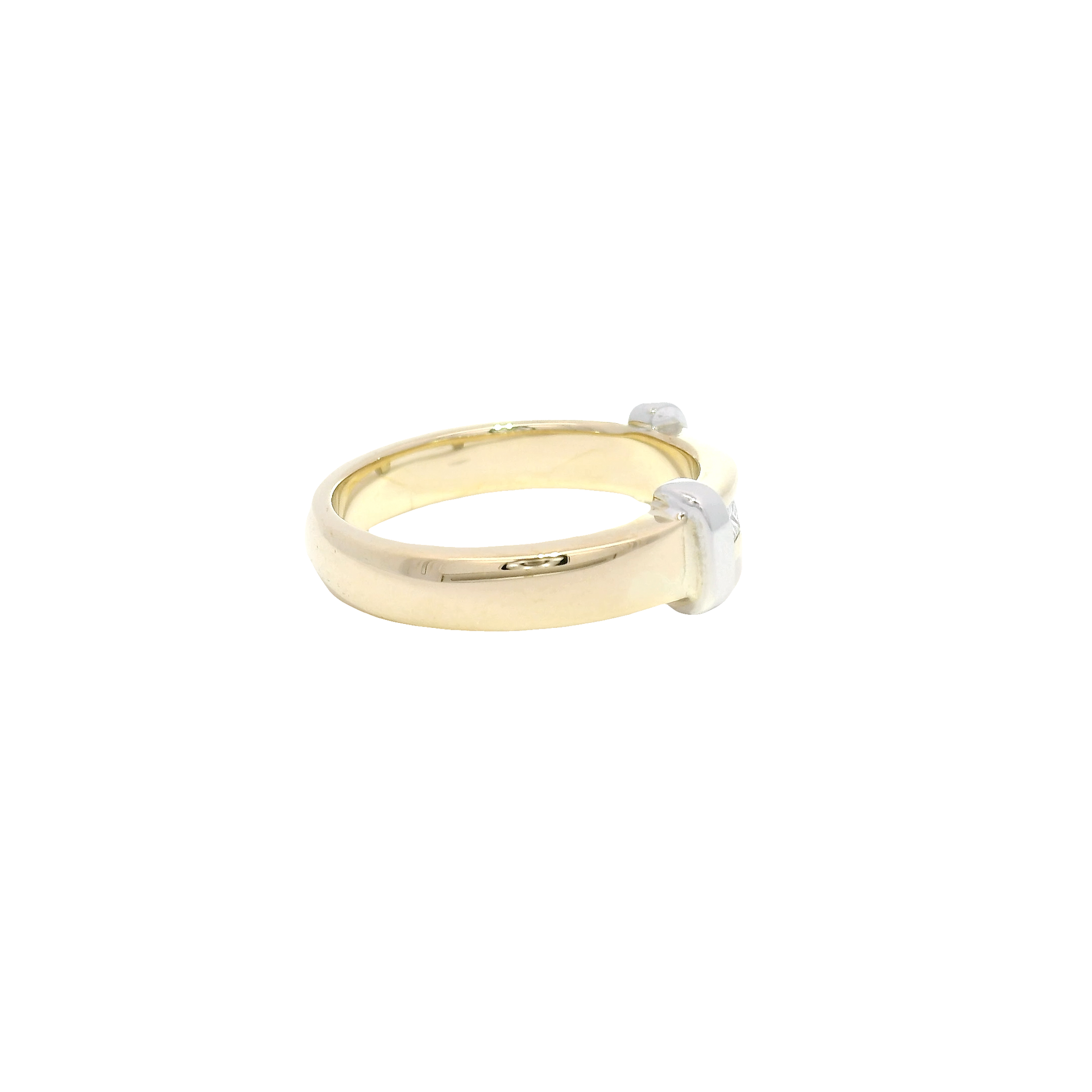 Natural Diamond Fashion Band in 14K Yellow Gold