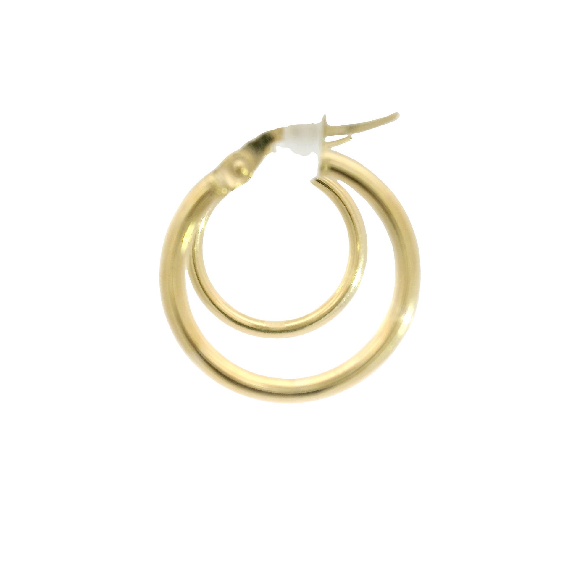 14K Yellow Gold Hoop Earrings