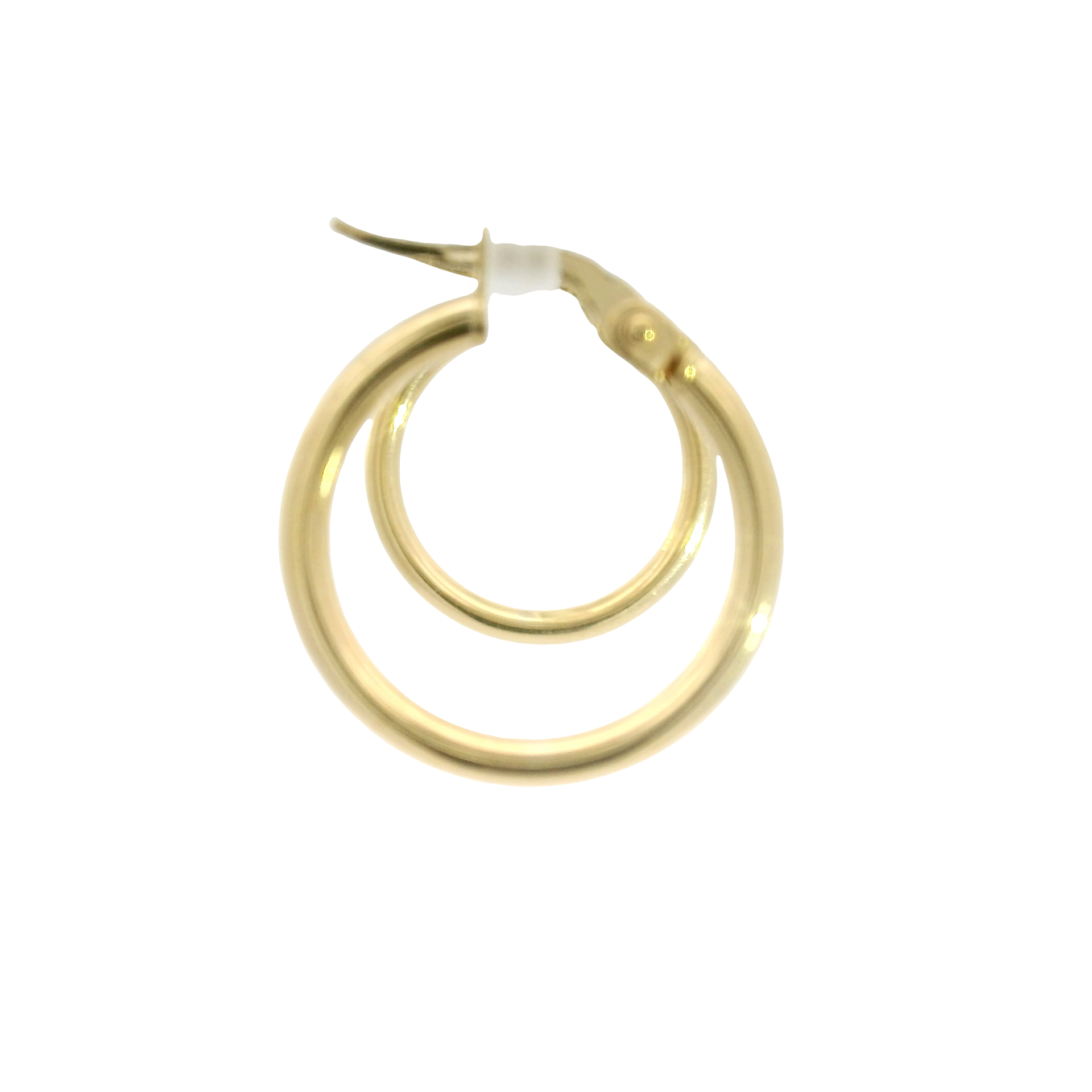 14K Yellow Gold Hoop Earrings