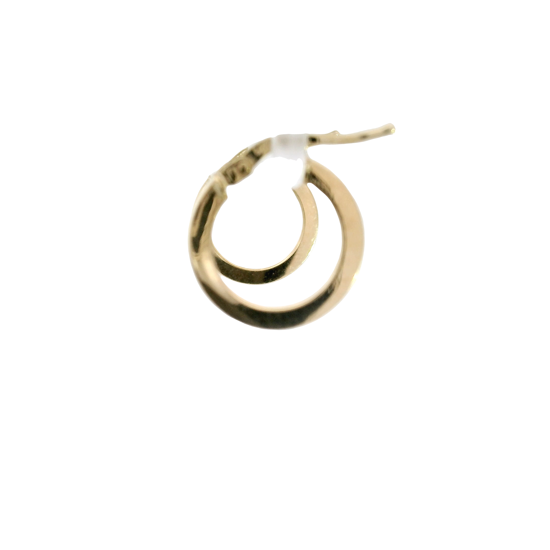 14K Yellow Gold Hoop Earrings