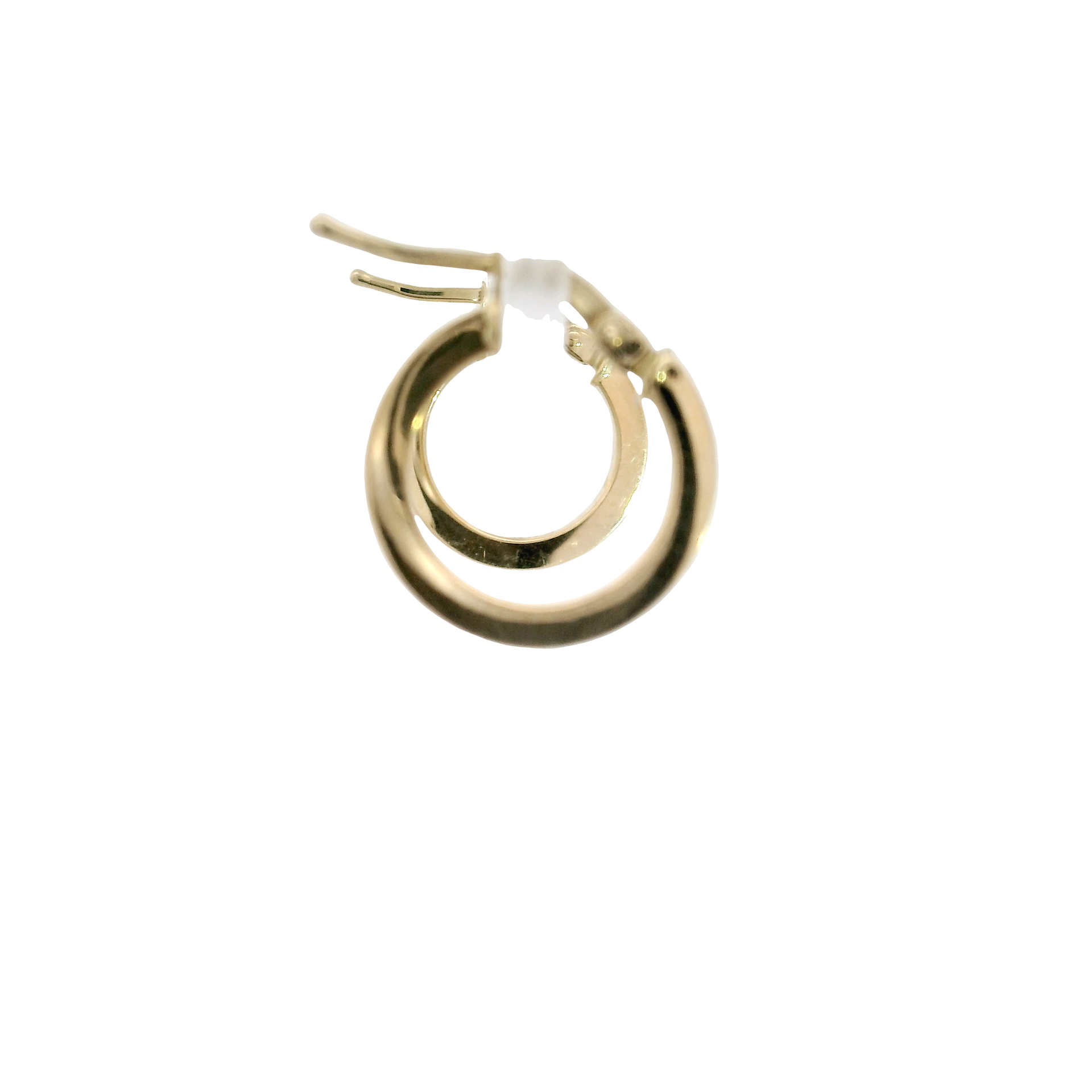 14K Yellow Gold Hoop Earrings