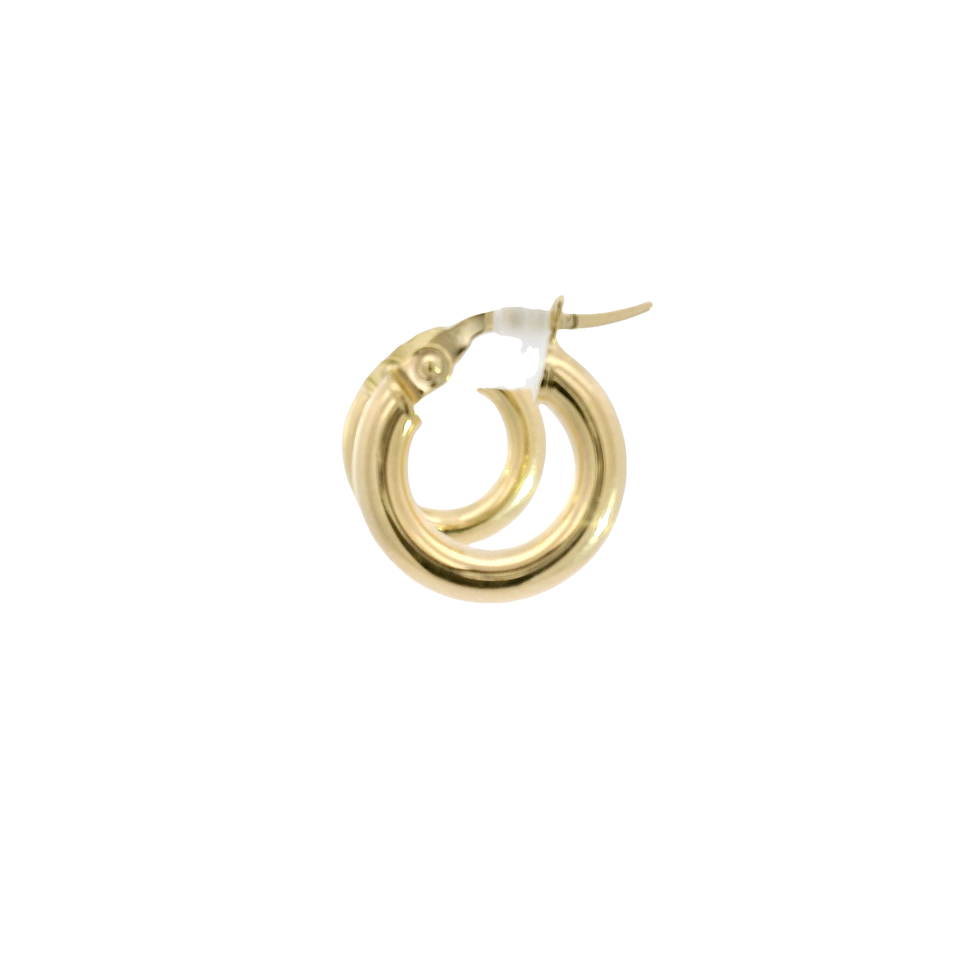 14K Yellow Gold Hoop Earrings