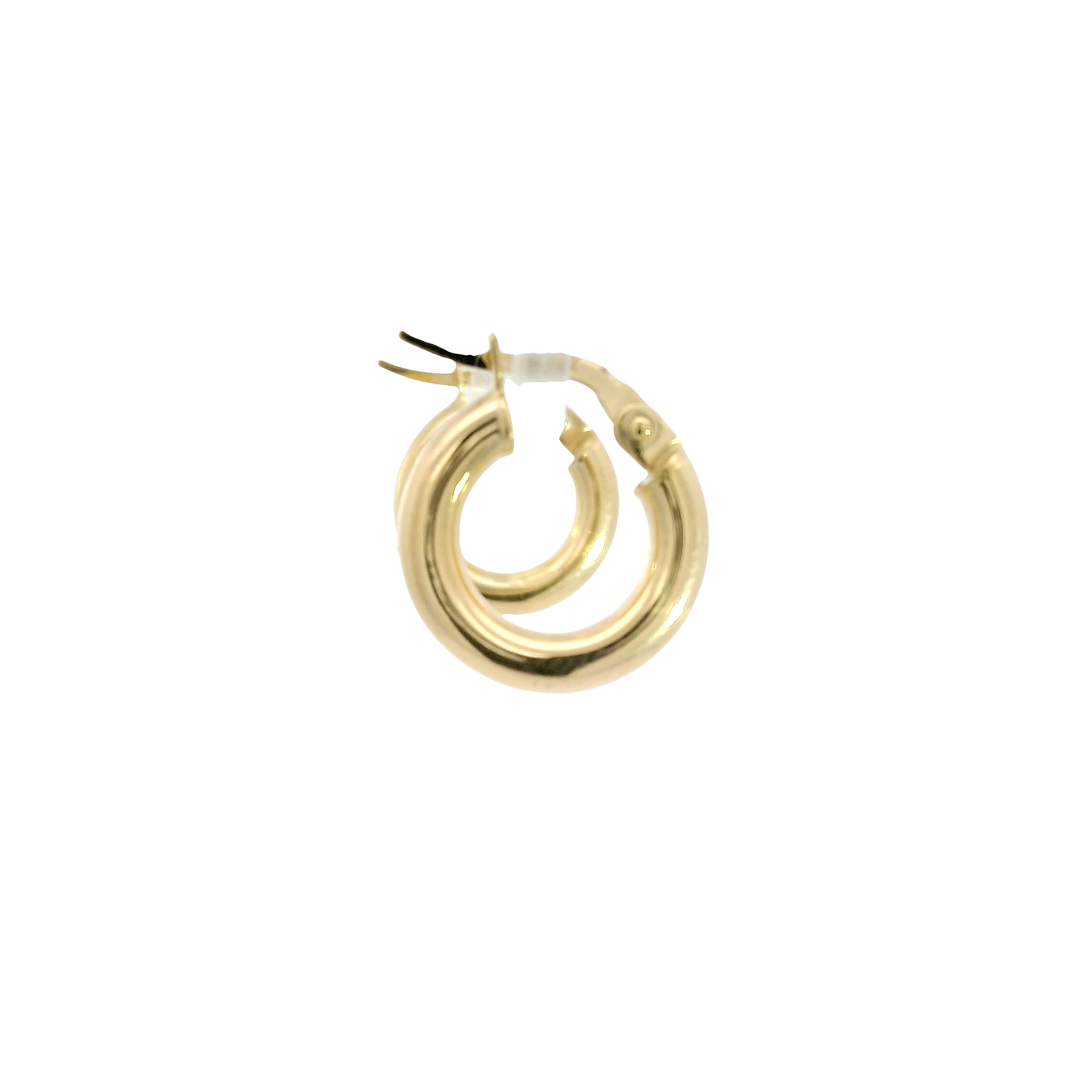14K Yellow Gold Hoop Earrings