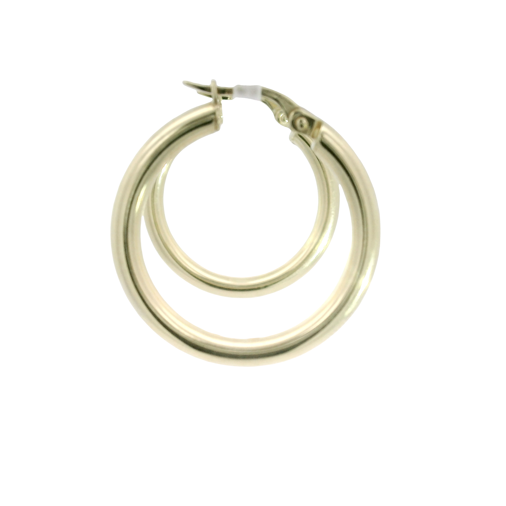 14K Yellow Gold Hoop Earrings