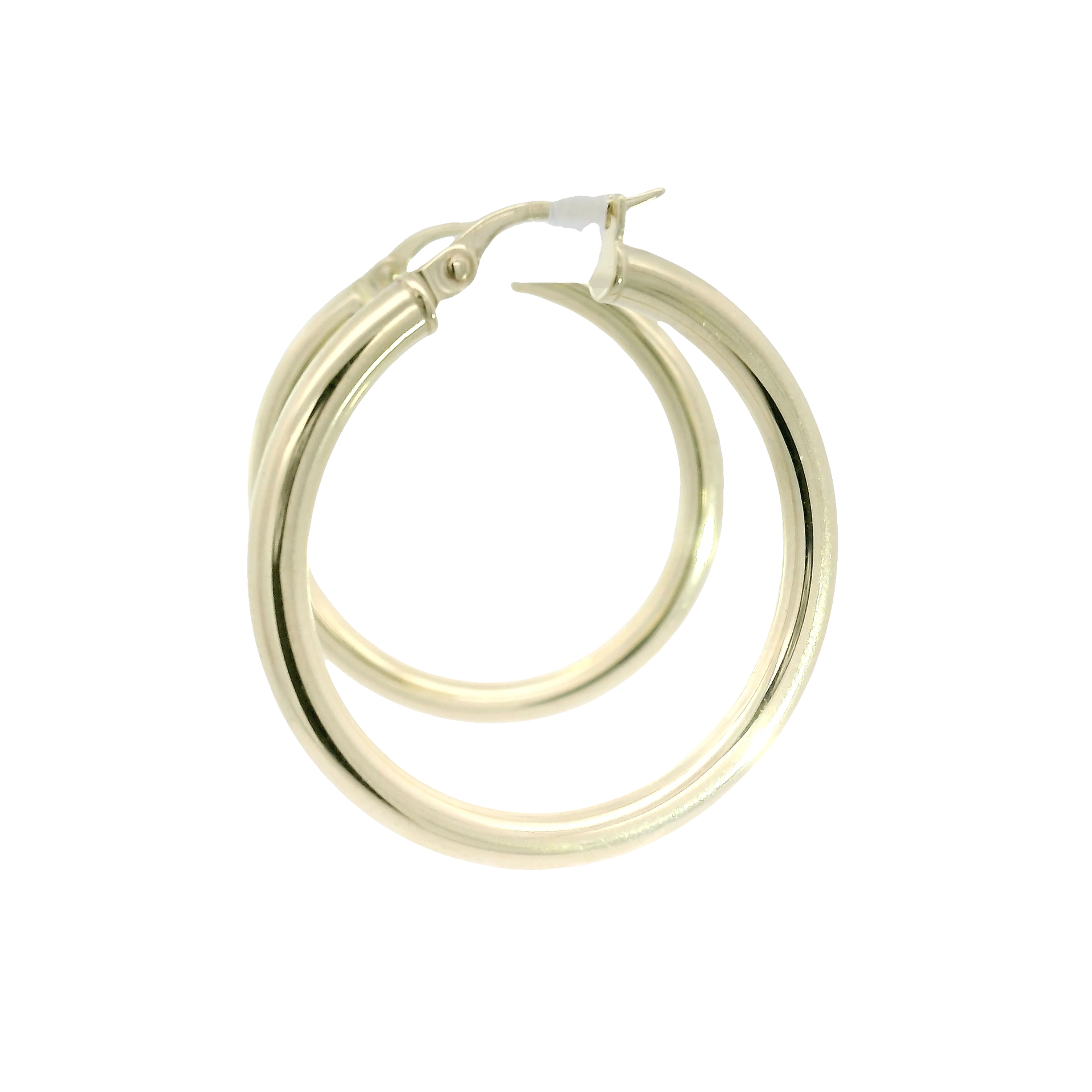 14K Yellow Gold Hoop Earrings