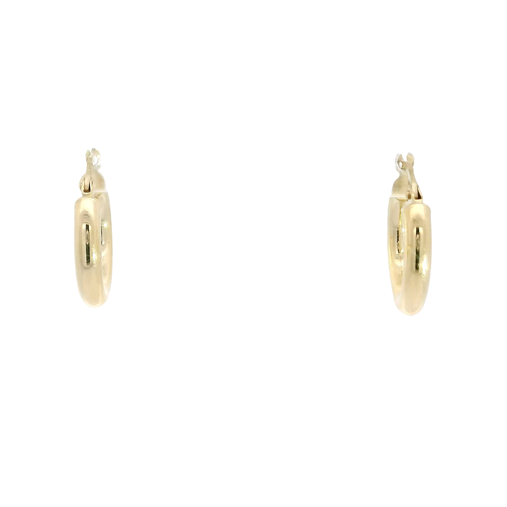 14K Yellow Gold Hoop Earrings