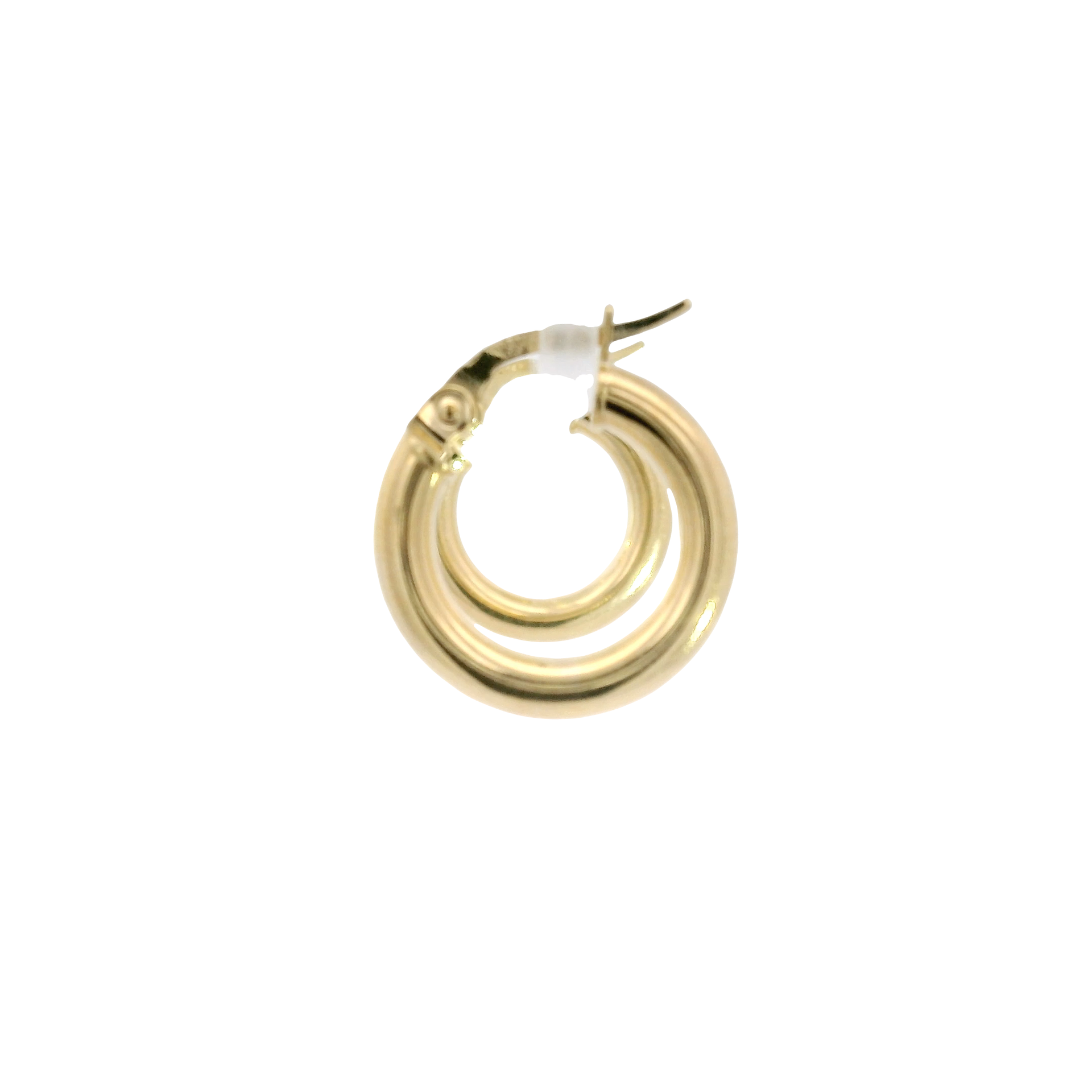 14K Yellow Gold Hoop Earrings