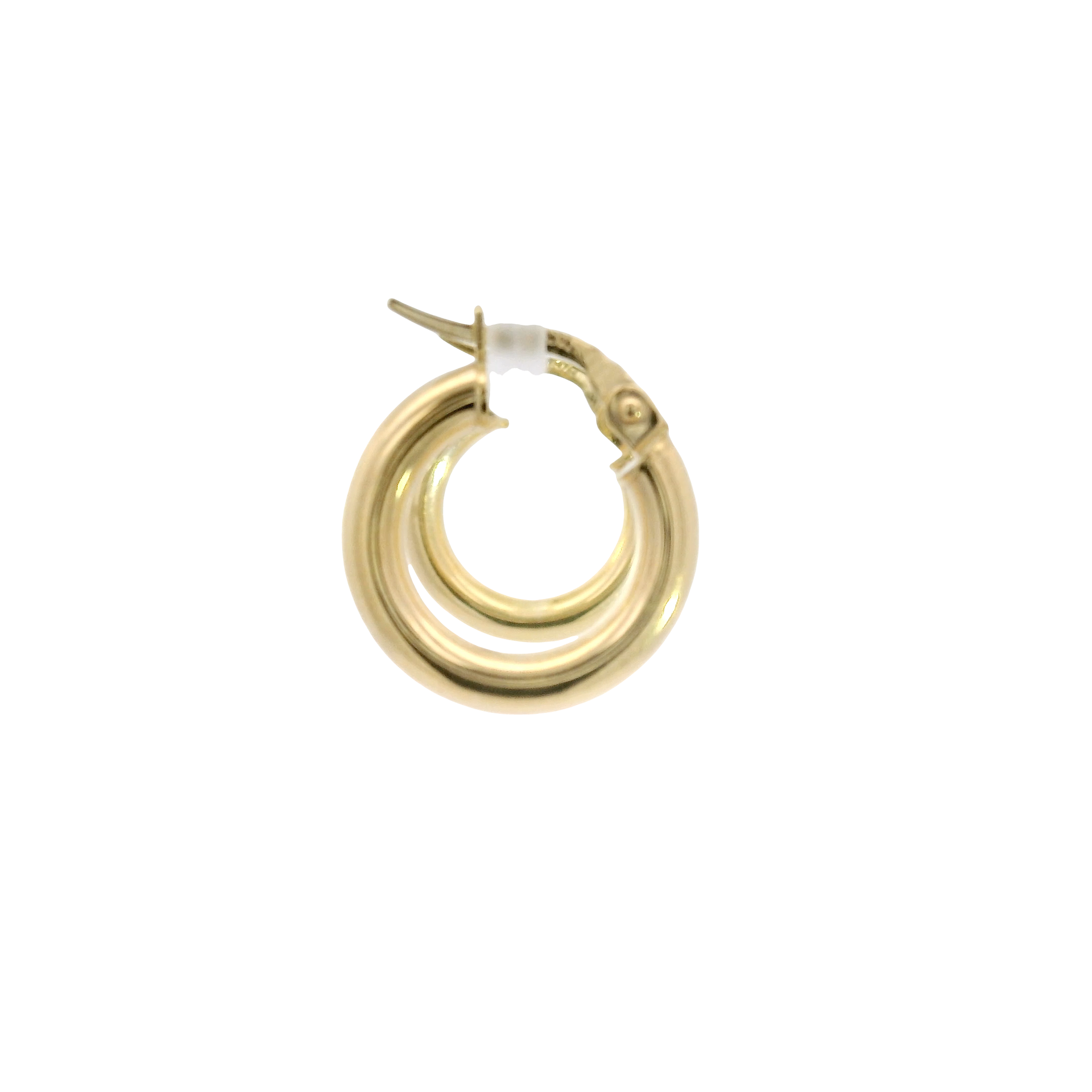 14K Yellow Gold Hoop Earrings