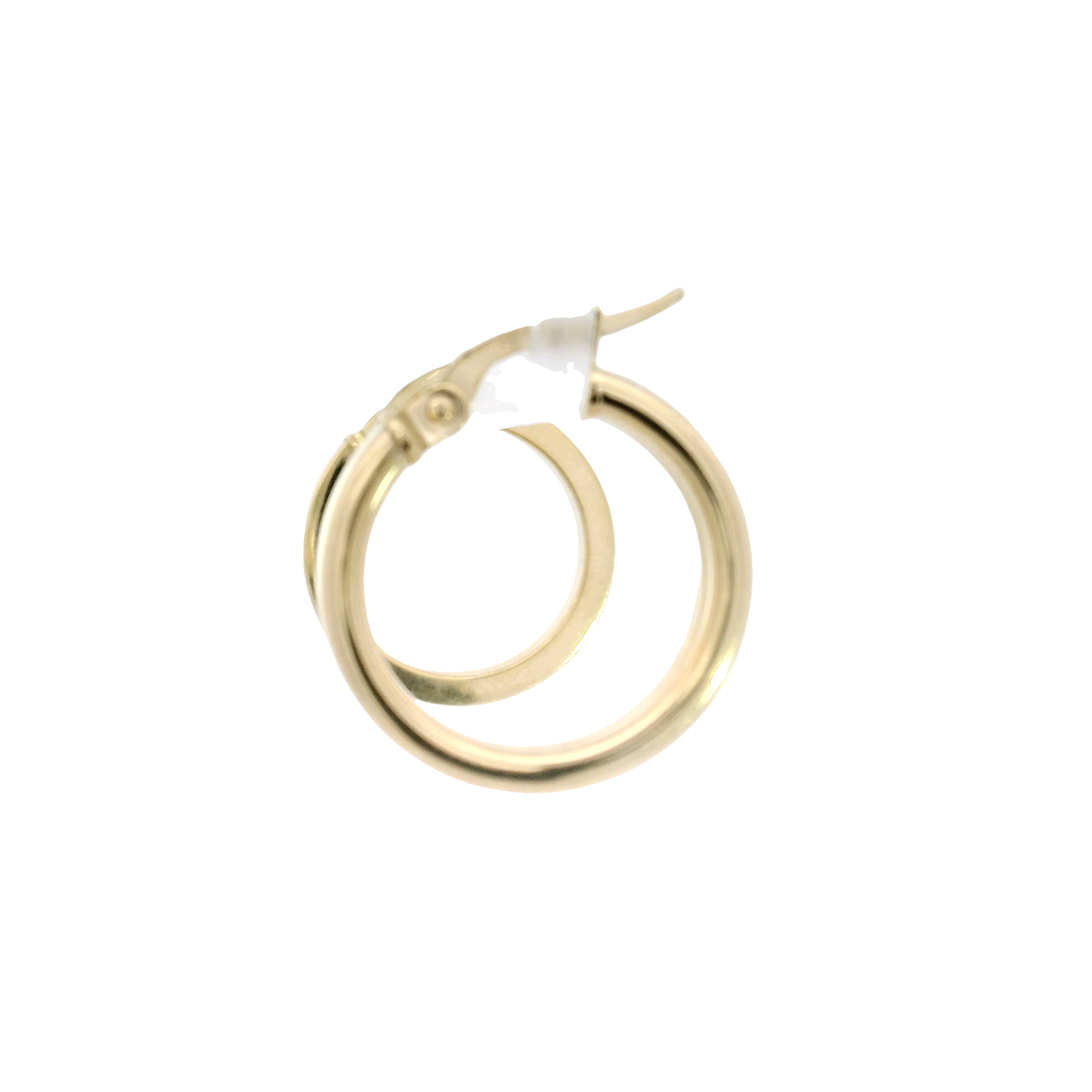 14K Yellow Gold Hoop Earrings