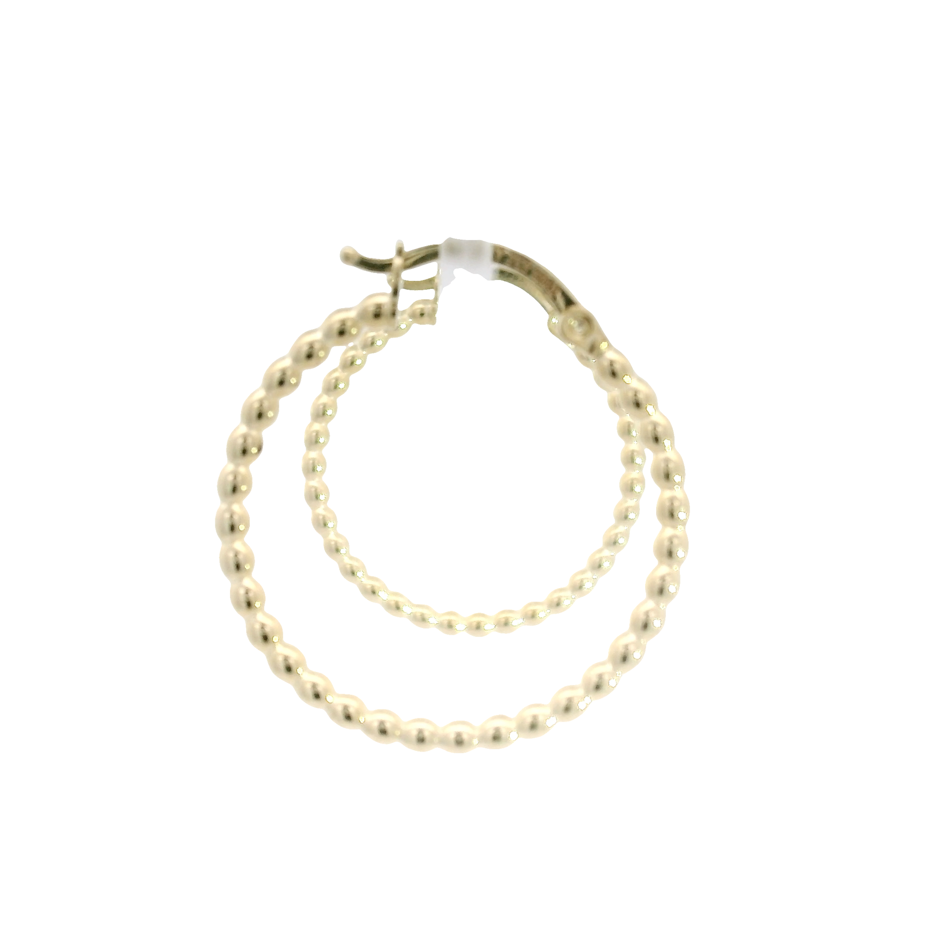 14K Yellow Gold Hoop Earrings