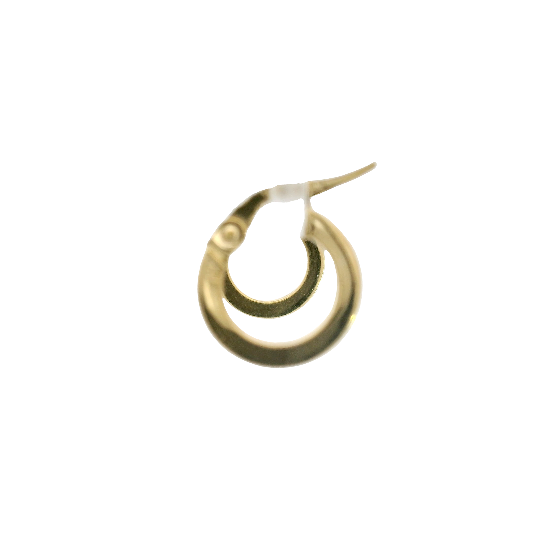 14K Yellow Gold Hoop Earrings