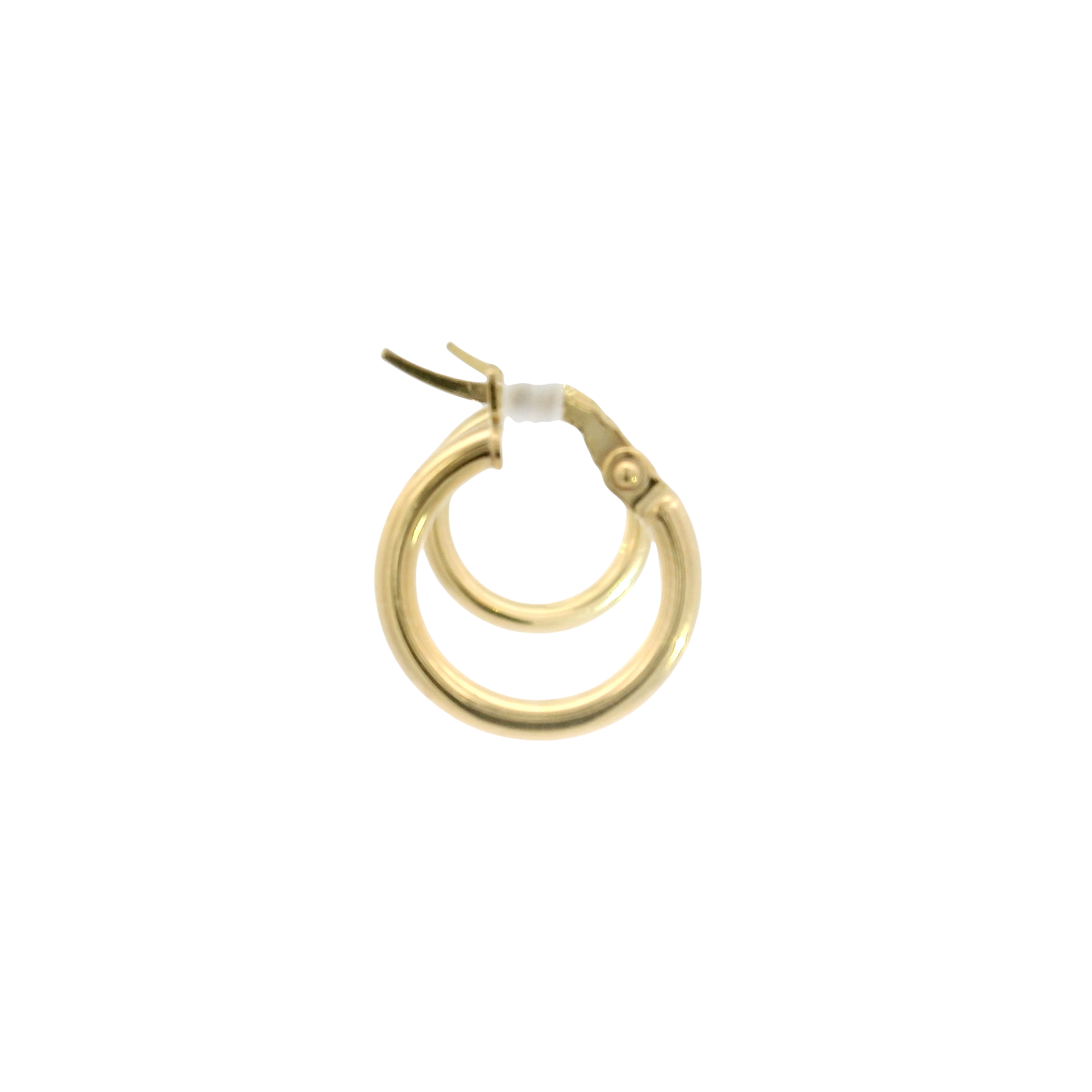14K Yellow Gold Hoop Earrings
