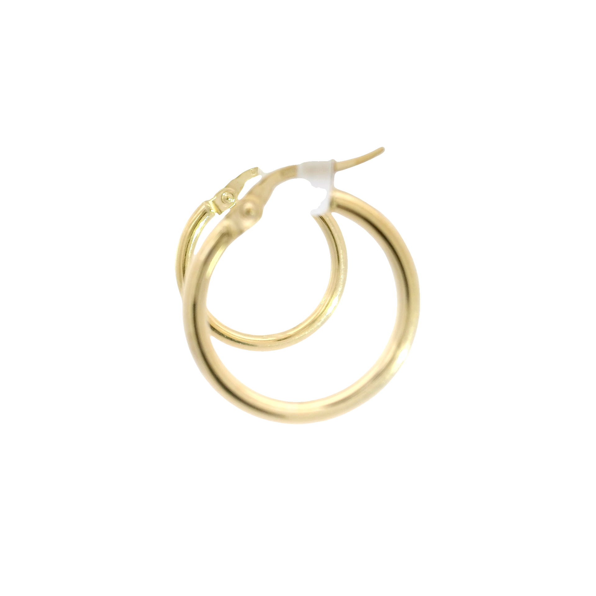 14K Yellow Gold Hoop Earrings
