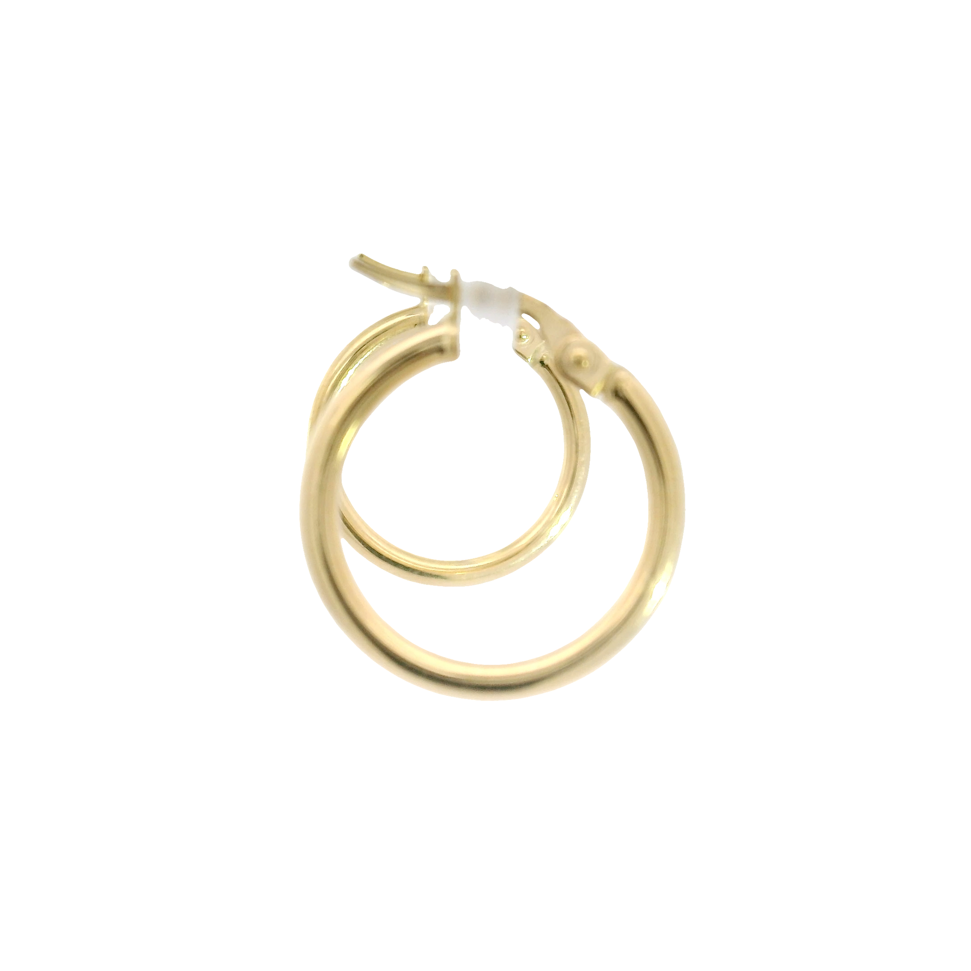 14K Yellow Gold Hoop Earrings