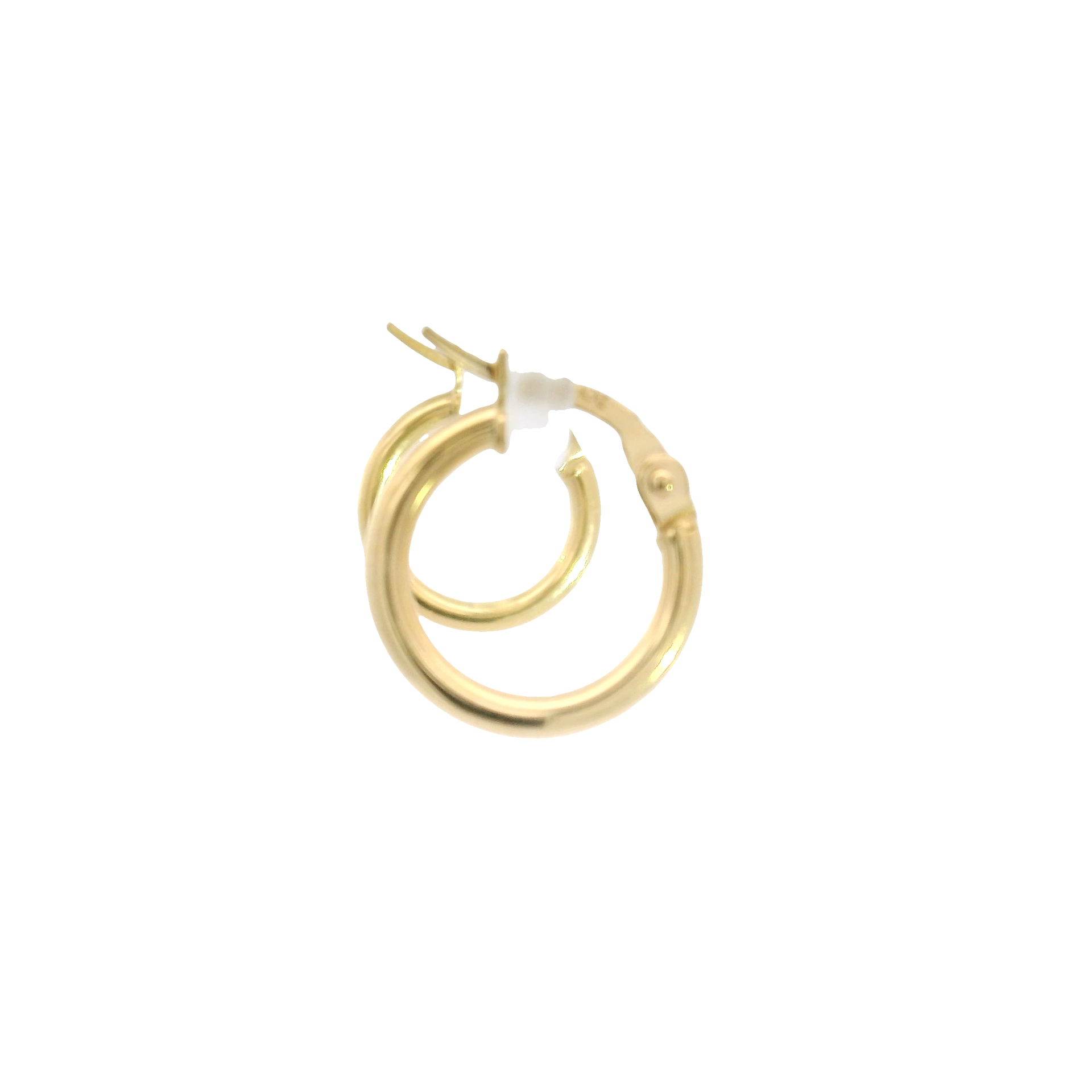 14K Yellow Gold Hoop Earrings