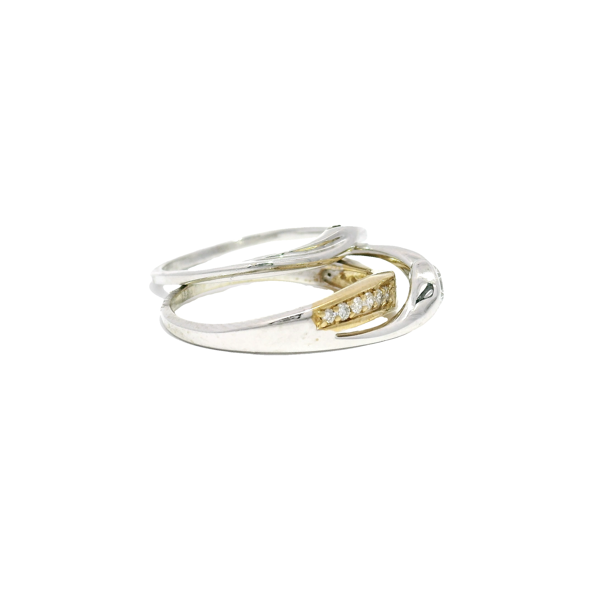 Natural Diamond Ring & Band Set in 10K White Gold