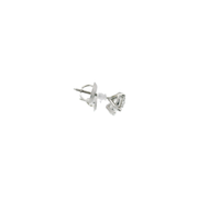 1cttw. F VS1 Lab Grown Diamond Ear Studs in 14K White Gold