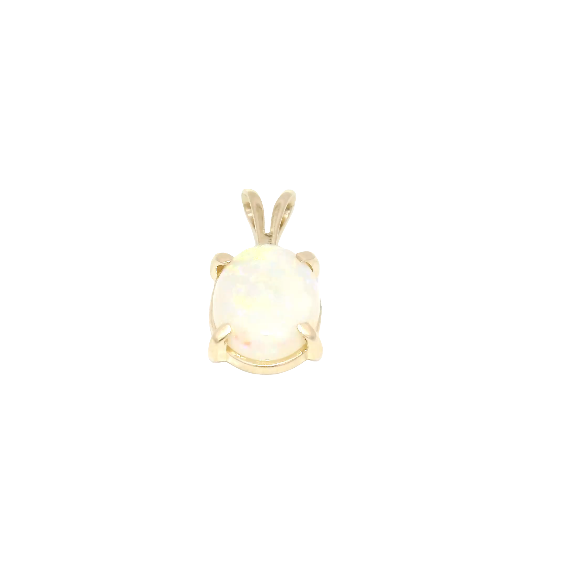Opal Pendant in 14K Yellow Gold