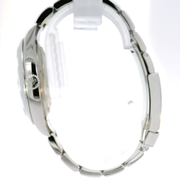 41mm Rolex Datejust Smooth Bezel Black Dial on Stainless Oyster Band