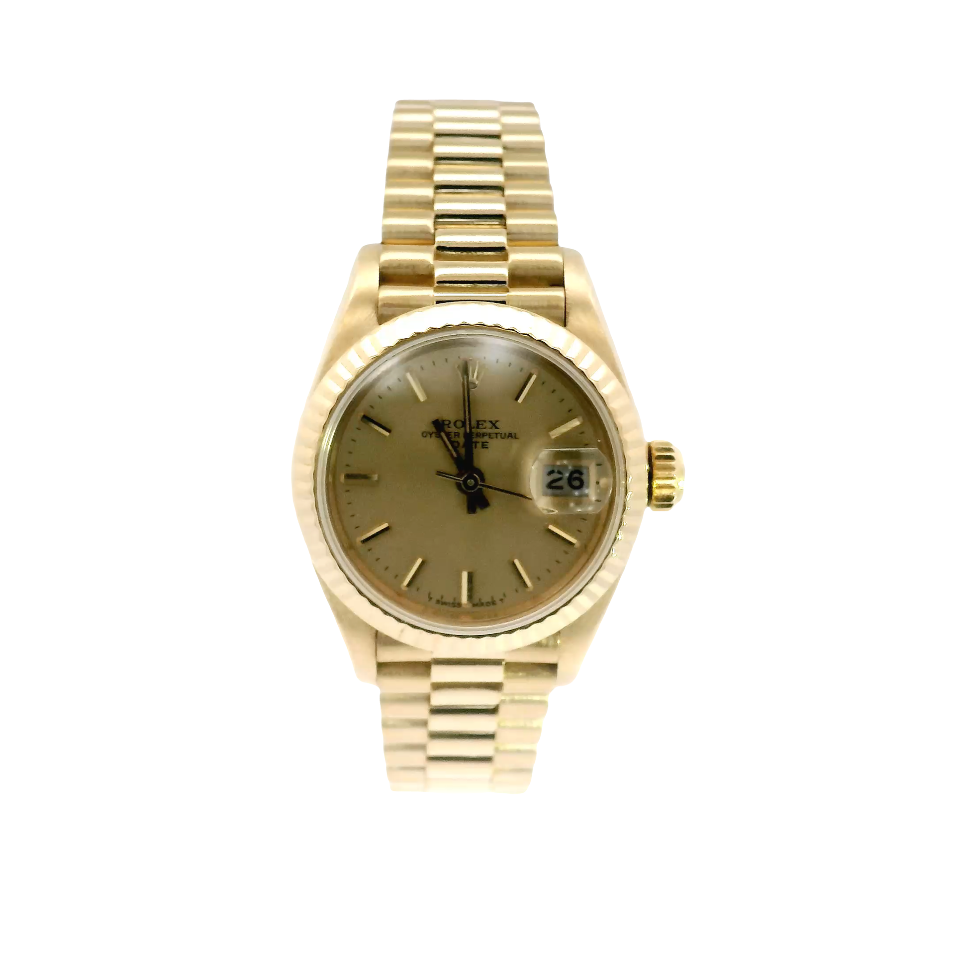 26mm Rolex Ladies President Datejust Champagne Dial (1984)