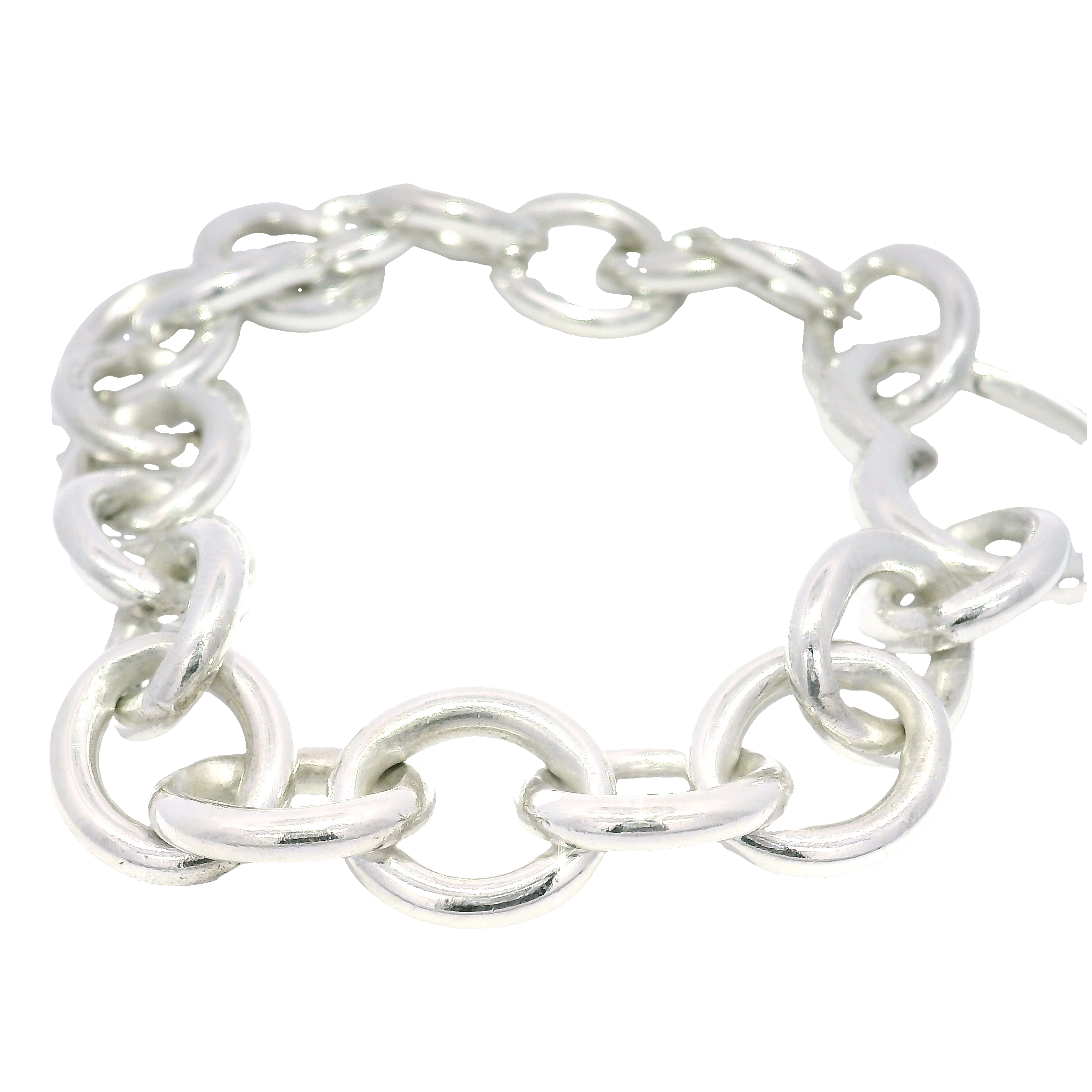Tiffany & Co. .925 Sterling Silver Heart Bracelet