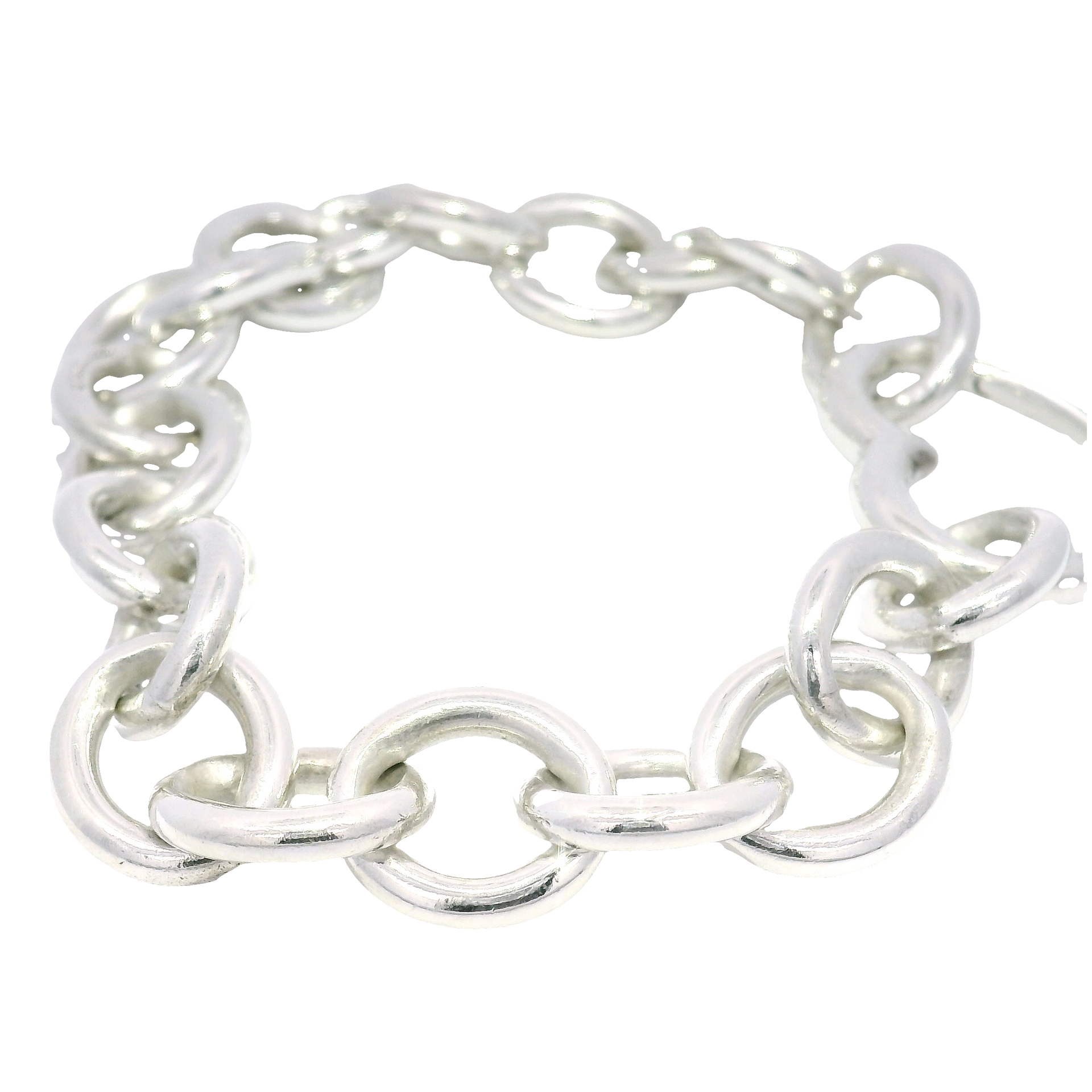 Tiffany & Co. .925 Sterling Silver Heart Bracelet