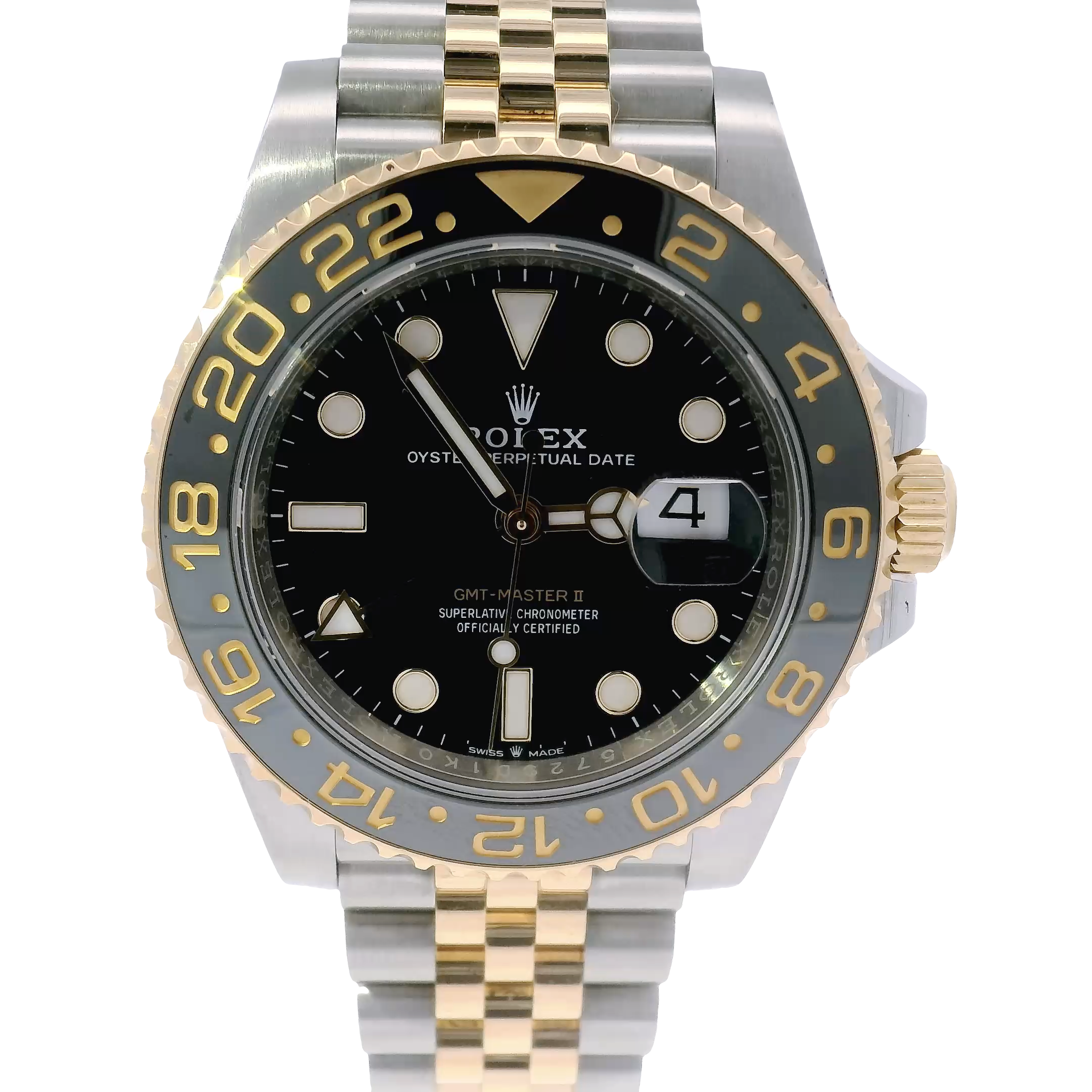 40mm Rolex GMT Master II Two Tone 