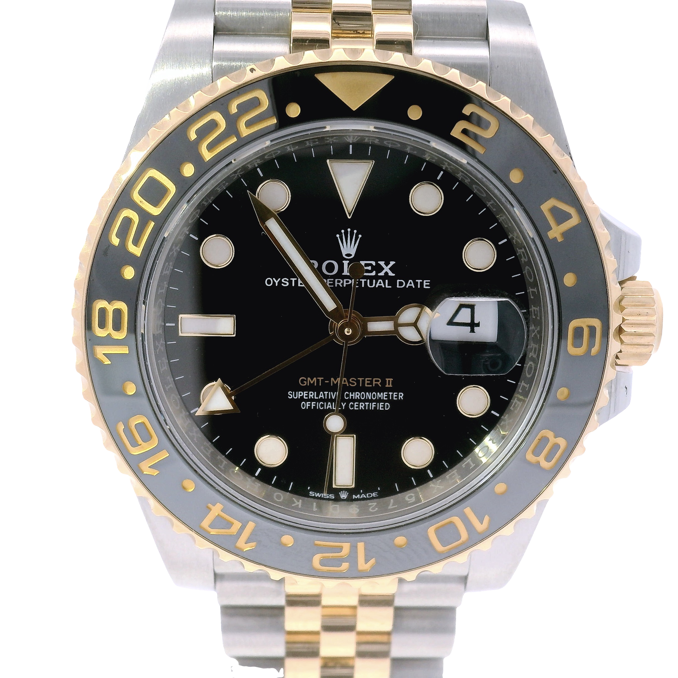 40mm Rolex GMT Master II Two Tone 