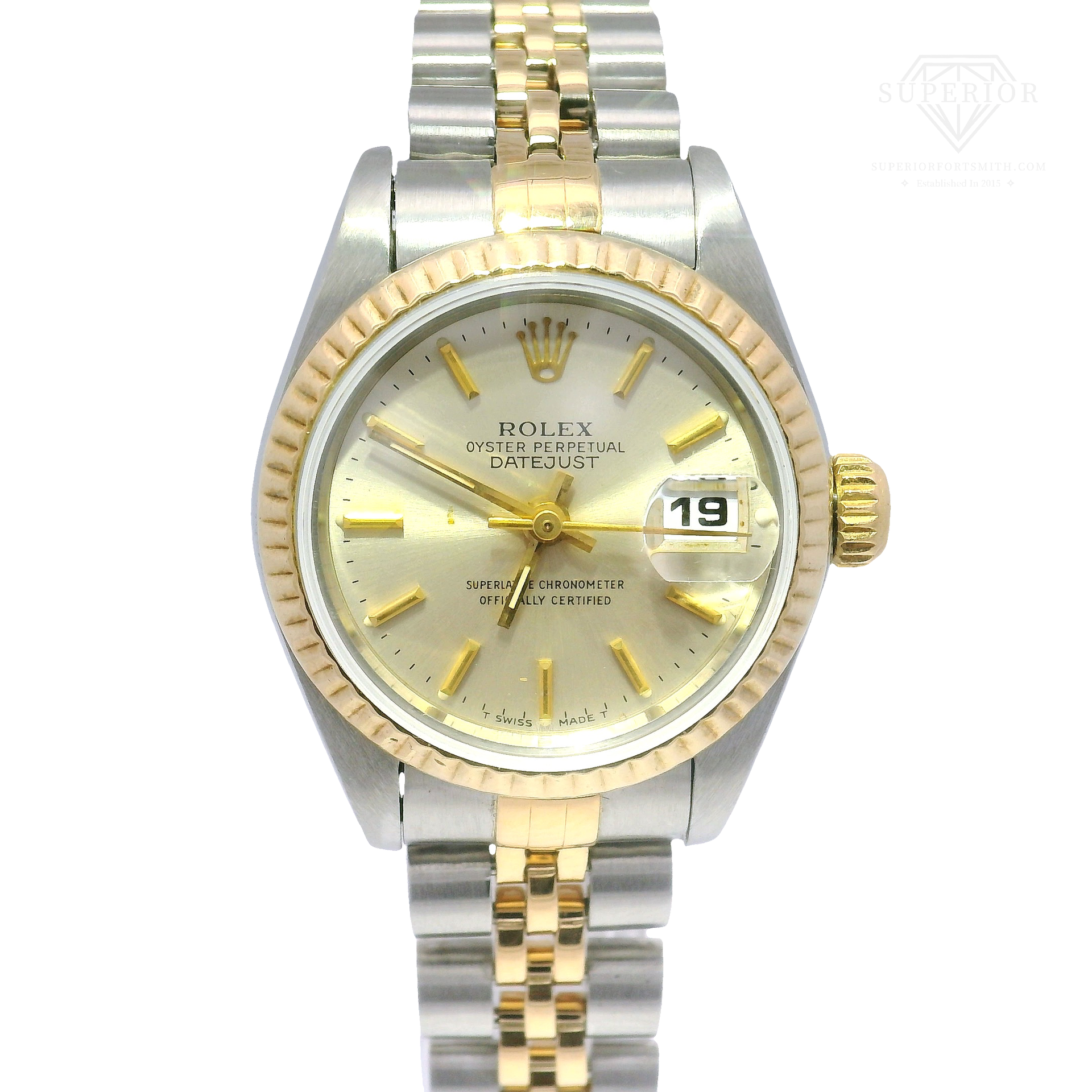 26mm Rolex Datejust Silver Dial
