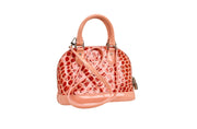 Louis Vuitton Alma BB Monogram Vernis Jungle Dots Sugar Poppy
