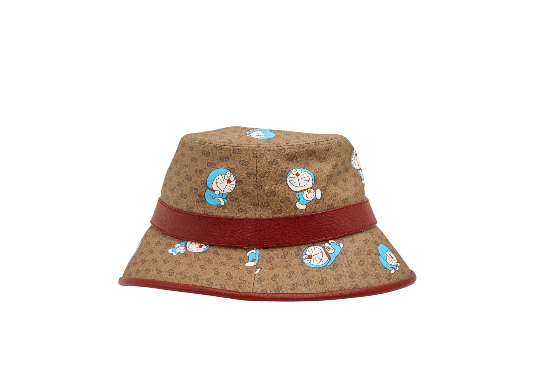 Gucci X Doraemon Leather Bucket Hat