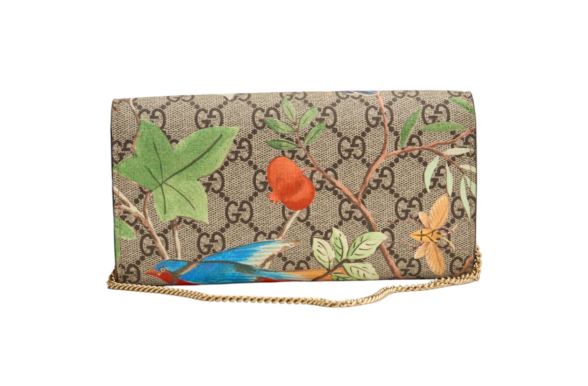 Gucci GG Tian Padlock Wallet on Chain