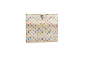 Louis Vuitton Sarah Wallet Monogram Multicolore Blanc Raisin