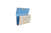 Louis Vuitton Sarah Wallet Monogram Multicolore Blanc Raisin