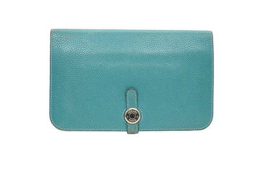 Hermes Blue Togo Wallet