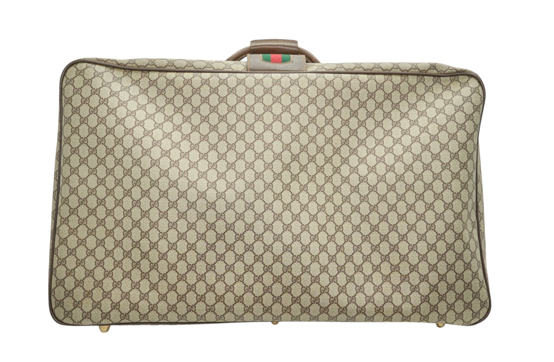 Gucci XL Supreme Web Suitcase Soft Luggage