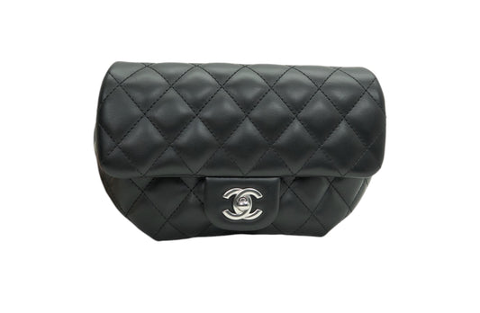 Chanel Quilted CC Uniform Flap Bag