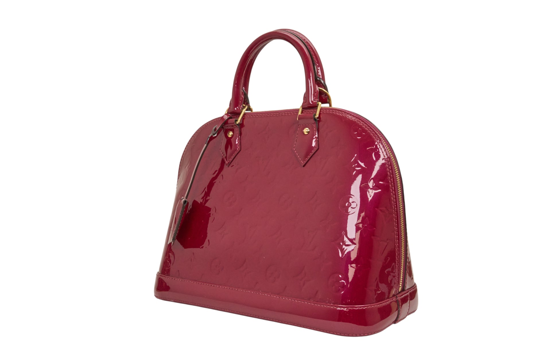 Louis Vuitton Alma PM Monogram Vernis Indian Rose