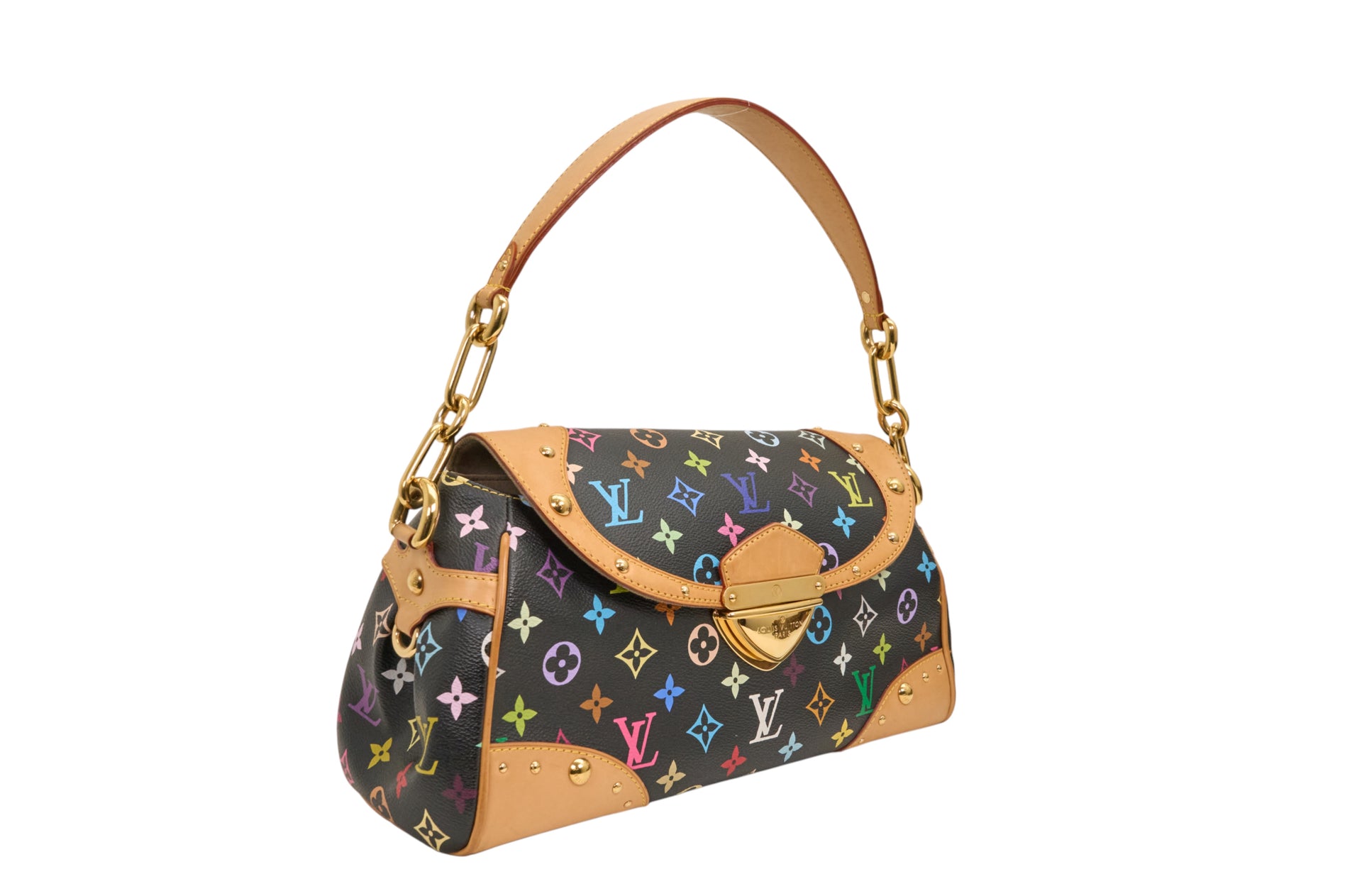 Louis Vuitton Beverly MM Monogram Multicolore Noir