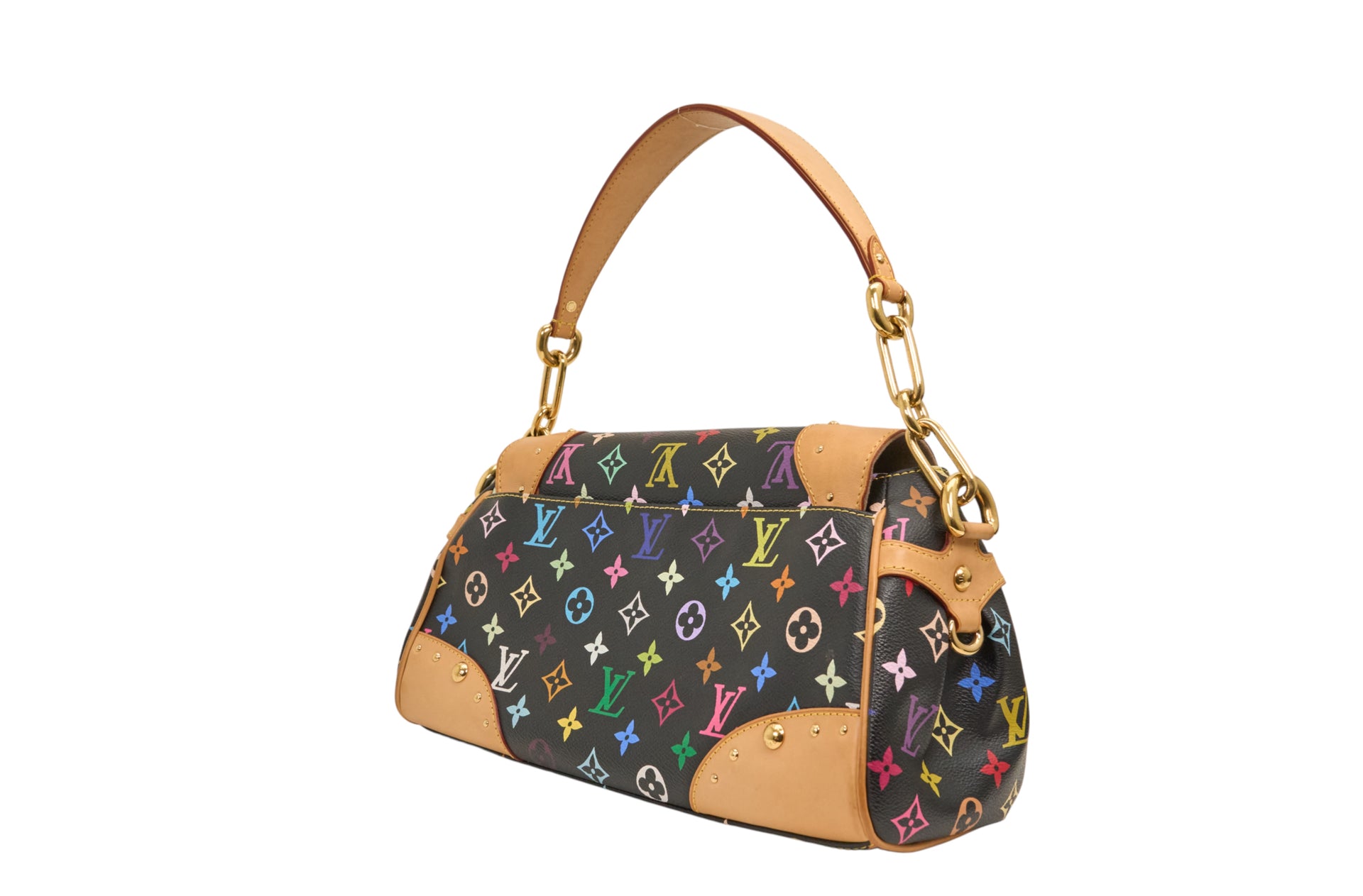 Louis Vuitton Beverly MM Monogram Multicolore Noir
