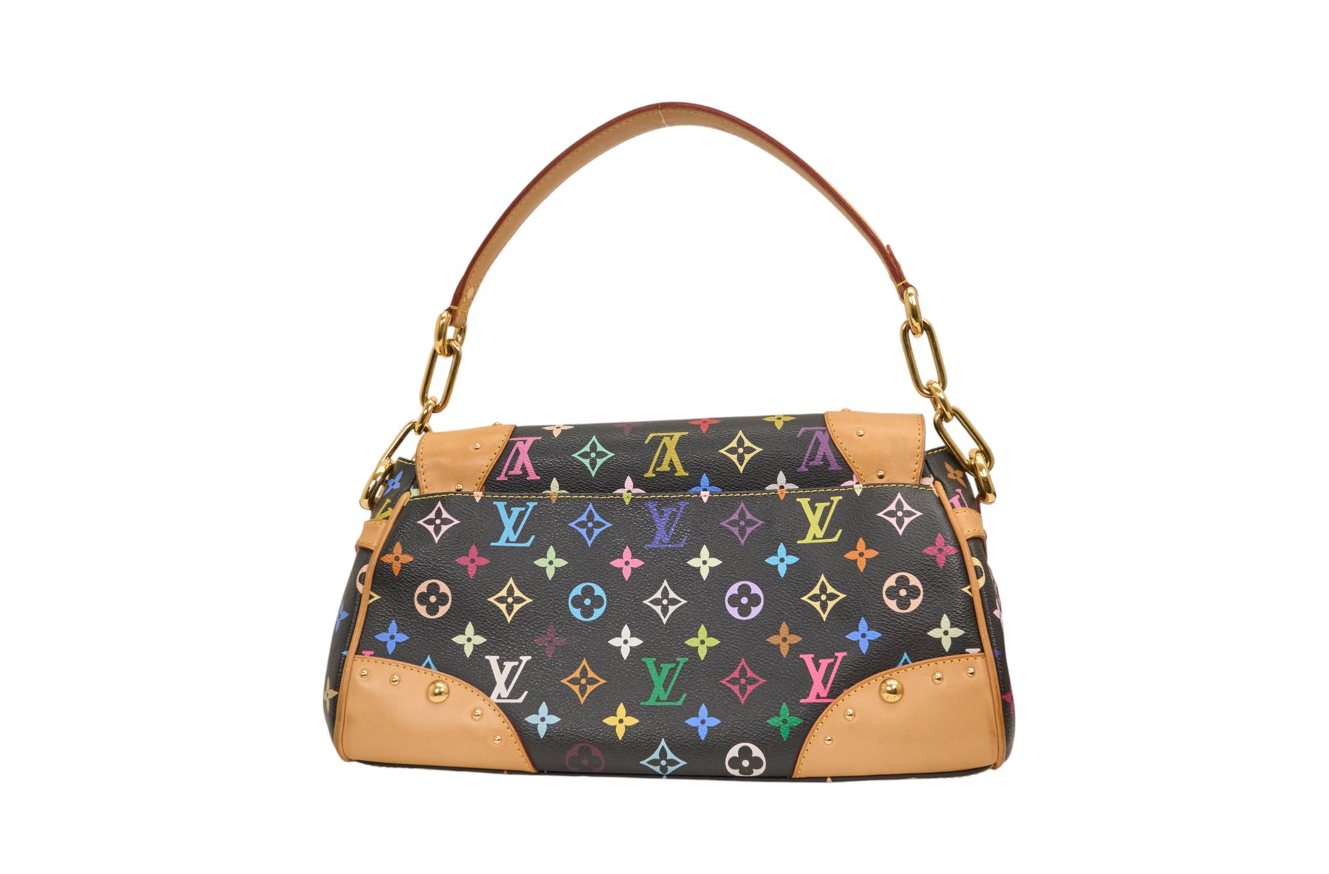 Louis Vuitton Beverly MM Monogram Multicolore Noir
