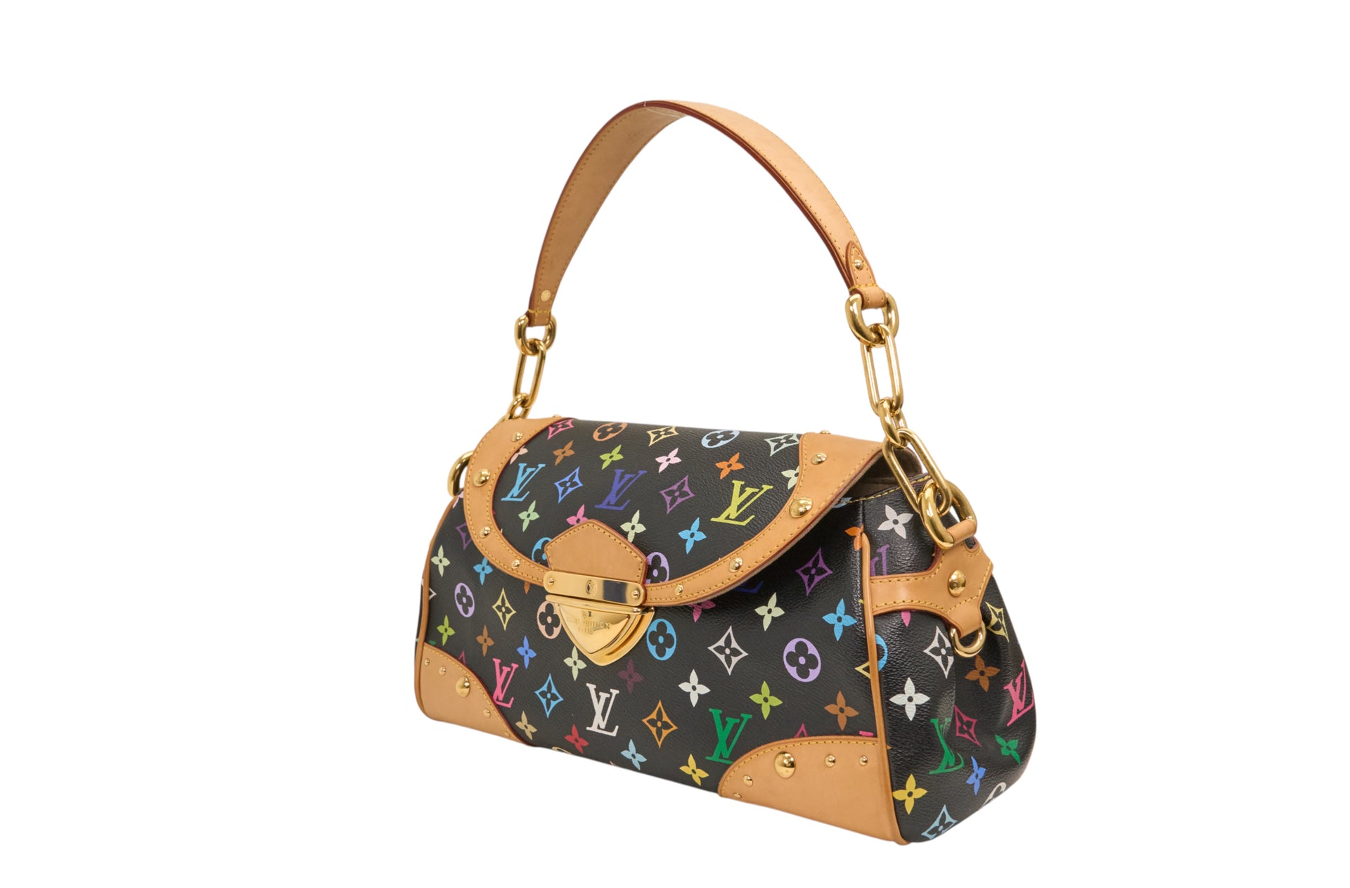 Louis Vuitton Beverly MM Monogram Multicolore Noir