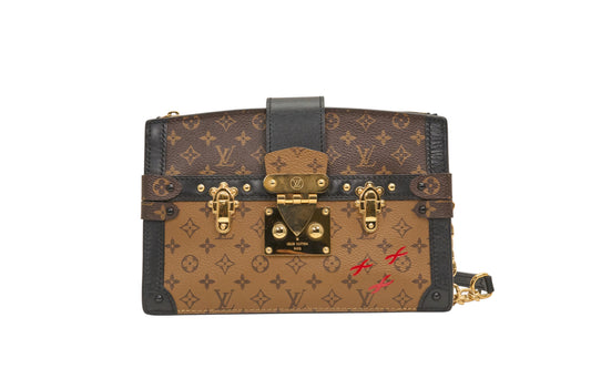 Louis Vuitton Trunk Clutch Monogram/ Monogram Reverse