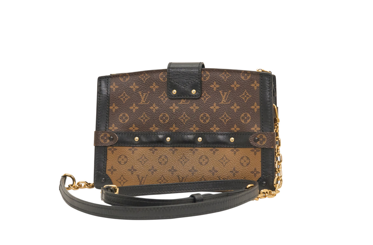 Louis Vuitton Trunk Clutch Monogram/ Monogram Reverse