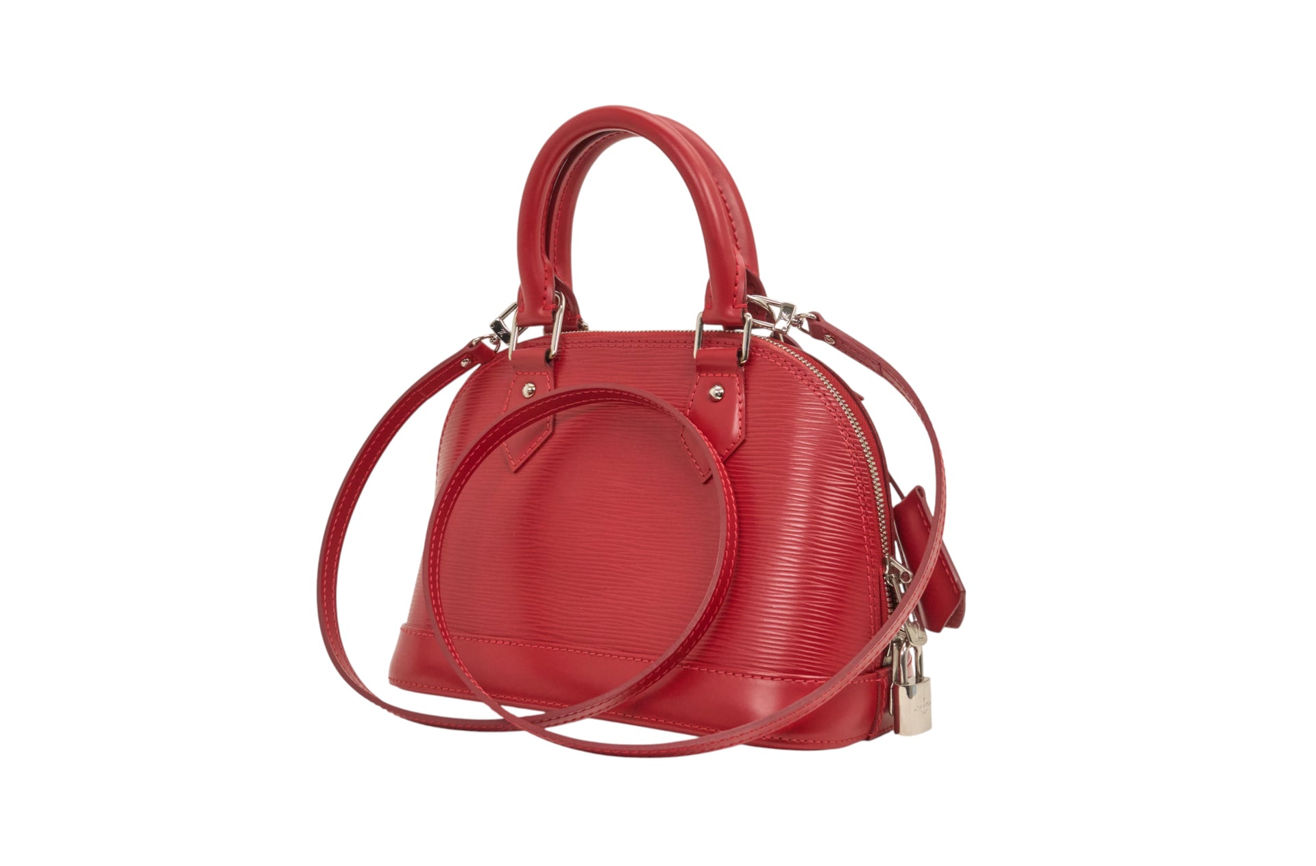 Louis Vuitton Alma BB Epi Carmine