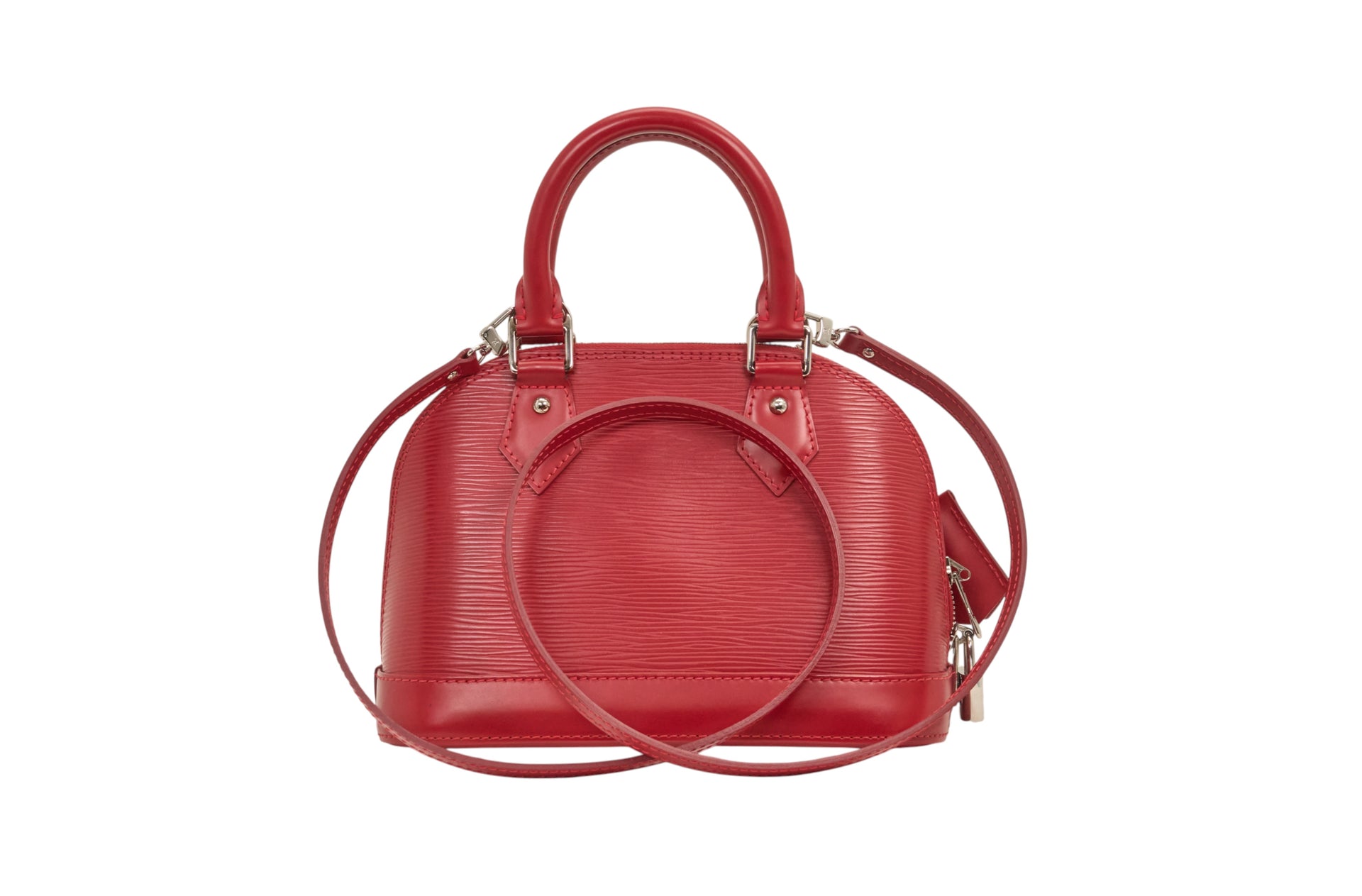 Louis Vuitton Alma BB Epi Carmine